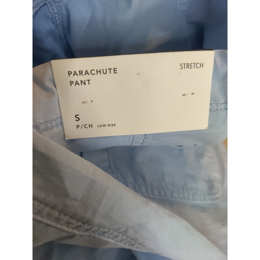 American Eagle Women Light Blue Wash Stretch Parachute Lightweight Pants Size S - Picture 7 of 7